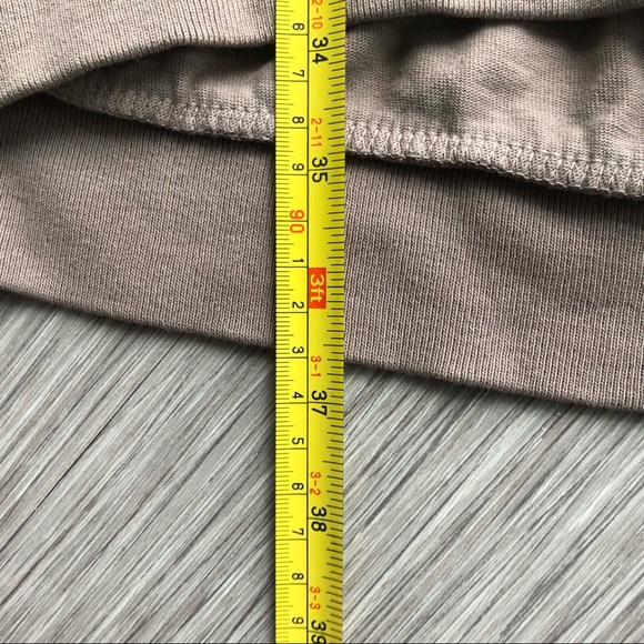 GAP SWEATSHIRT DRESS BUNDLE: mauve/tan and black - Picture 5 of 5